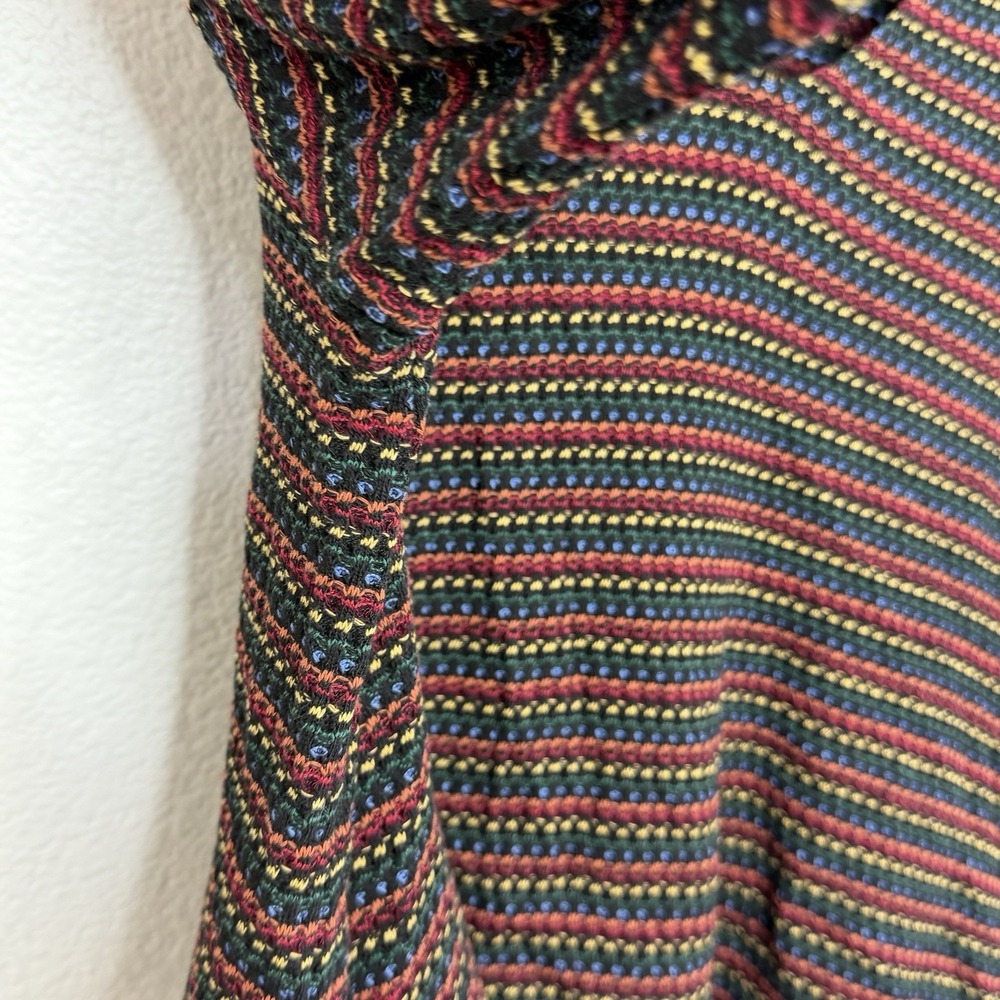 Anthropologie Eri‎ + Ali XL Multicolor Striped Knit Top Long Sleeve Relaxed Fit - Picture 7 of 15